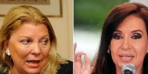 Carrió: "Cristina está veraneando en Cuba con prisión preventiva firme"