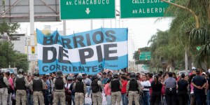 Organizaciones sociales realizaron cortes en los accesos a Capital