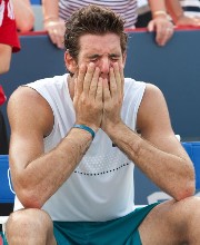 Del Potro agotado f�sicamente cay� en la final de Montreal ante Murray