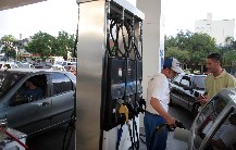 "Hoy todos decidieron llenar el tanque"
