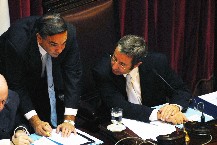 Seg�n Pichetto, el bloque radical presiona a Cobos y "lo hace equivocar" 