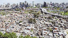 Las villas est�n superpobladas 