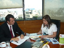 Bullrich se reuni� con la ministra de Educaci�n de Ecuador