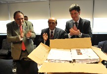 Se conocieron ofertas de obras de desag�es cloacales para el saneamiento del Riachuelo 