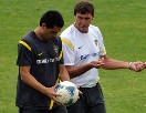 Riquelme habl� con Falcioni y jugar�a ante Olimpo