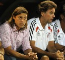 Almeyda afirma que la actualidad de River es un "fierro caliente"
