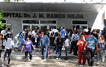 La mayor�a de los heridos est�n en el Hospital Durand y en el Ramos Mej�a