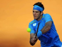 Del Potro no pudo ante Tsonga y se despidió de Roma