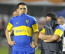Riquelme anunci� que no jugar� m�s en Boca