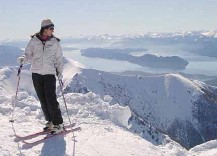 La Argentina cubierta de nieve 
