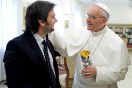 El papa Francisco recibi� el c�liz del argentino Adri�n Pallarols