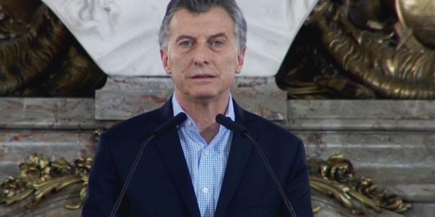 Macri: "La mayor mafia es aquella donde el Estado es cómplice, pero eso se terminó"