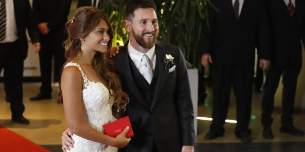 Messi y Antonela dieron el sí en una boda de ensueño