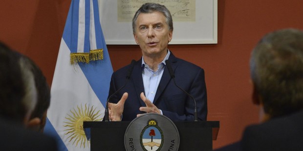 El presidente Macri presentó un acuerdo para promover la biotecnología.