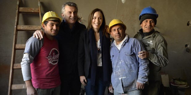 Macri junto a Vidal en el Conurbano: "Estamos acá para liberarlos de la pobreza"