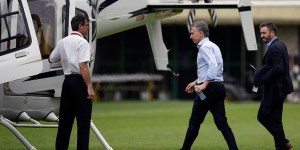 Macri y su familia debieron aterrizar de emergencia por el mal clima