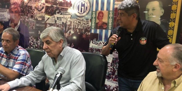 Los camioneros encabezarán el acto de protesta frente a Desarrollo Social por salarios y jubilaciones, aunque el Gobierno lo acusa de movilizarse por 