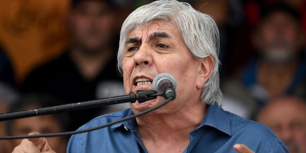 Moyano aseguró que no tiene miedo de ir preso y que no está implicado en alguna causa de corrupción