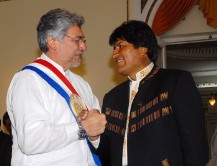 Cristina recibir� a Lugo y a Evo Morales en una cumbre hist�rica