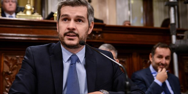 Senado| Marcos Peña pidió que se avance con la reforma laboral