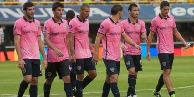 camiseta boca rosa