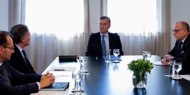 El Presidente Macri recibió en Olivos al canciller de Italia