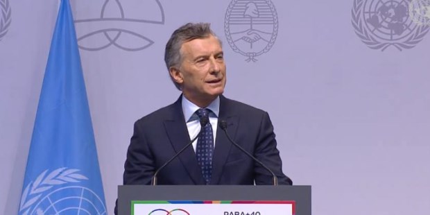 Macri impulsó un “diálogo sincero y constructivo” desde un foro de la ONU