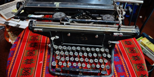 La máquina de escribir de Roberto Arlt fue el disparador de una serie de hallazgos. Gentileza Bibiana Fulchieri