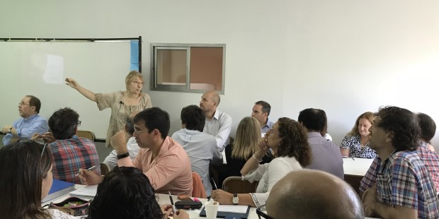 La gente del proyecto Eutopía del que participan 16 escuelas secundarias.