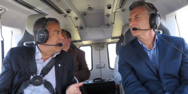 Macri inaugura un nuevo tramo de la ruta nacional 40 en Mendoza
