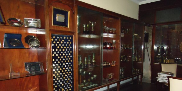 Interior de la casa Pisani, fundada en 1914.