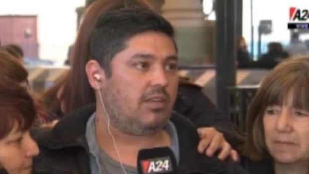 Guillermo Ibarrola fue detenido el sábado 27 de julio en la estación de trenes de Retiro. ­