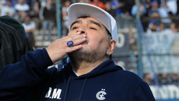 Diego Maradona. ARCHIVO