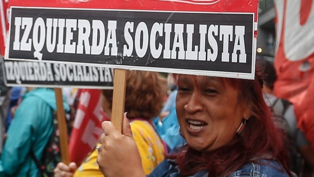 Enfrentamos hoy las cosas que no son, es decir, el socialismo 