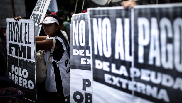 La actividad cayó un 3,5% durante Cambiemos