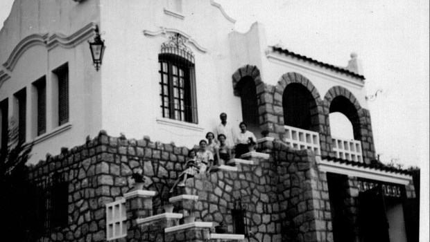 Casa de verano en barrio Loza, Río Ceballos, Córdoba, 1936, donde se hallaron preciados recuerdos de Gardel.