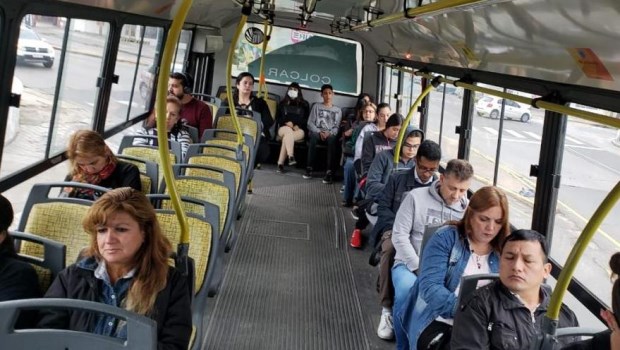 Ya rigen las restricciones en el transporte urbano