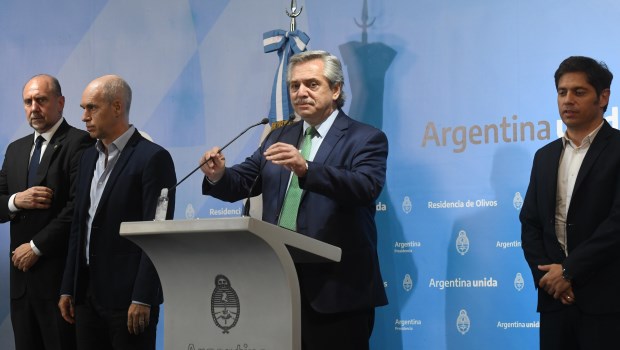 El Gobierno dispuso una cuarentena general hasta el 31 de marzo