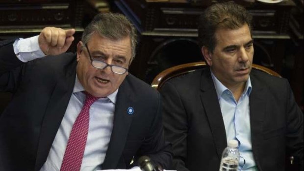 Mario Negri y Cristian Ritondo. ARCHIVO