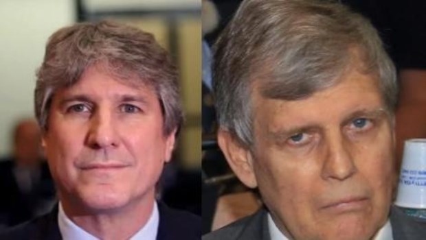 Amado Boudou y Alfredo Astiz.