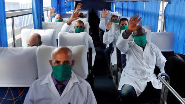Los médicos cubanos