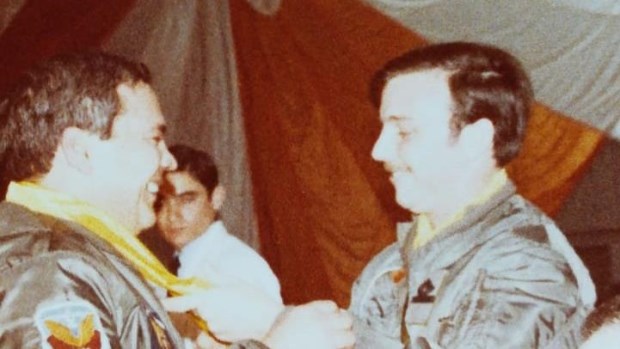 Los protagonistas: El vicecomodoro Luis Litrenta Carracedo y el alférez Guillermo Dellepiane.­