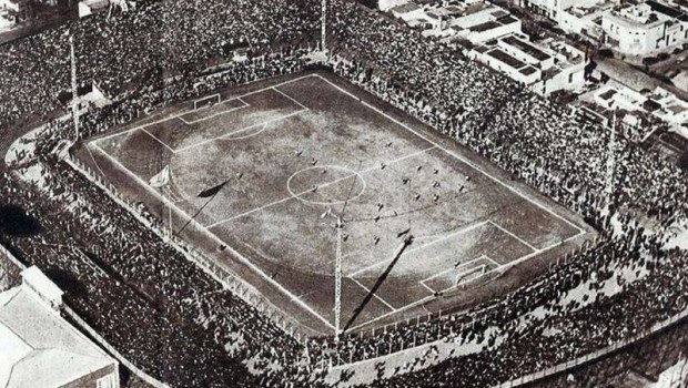 El Gasómetro alojó a San Lorenzo entre 1916 y 1979. Durante muchos años fue el principal estadio de la Argentina.