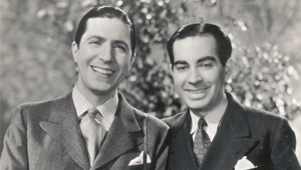 Carlos Gardel y Alfredo Le Pera integrarían una dupla inmemorable en la historia del tango.­