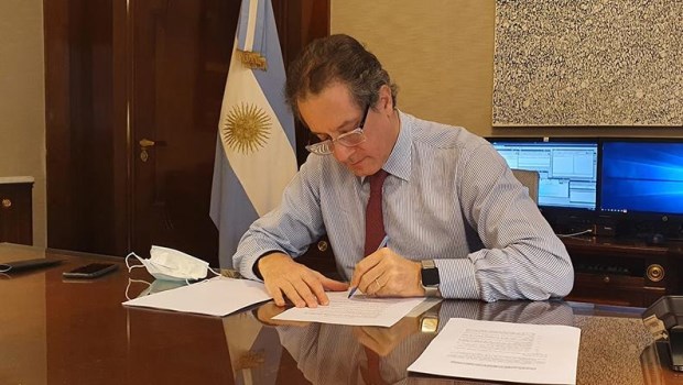 Titular del Banco Central de la República Argentina, Miguel Pesce.