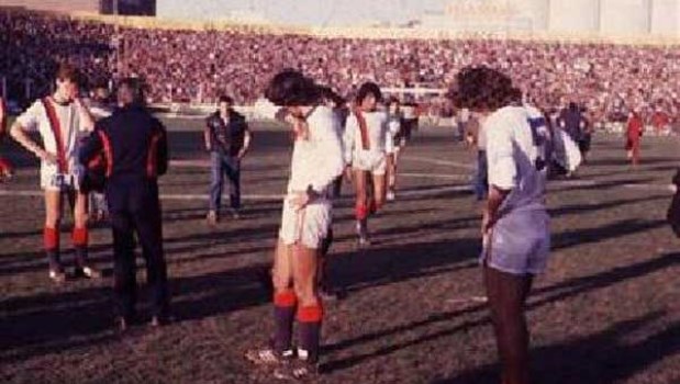 La triste imagen del final.