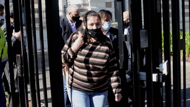 La madre de Facundo Astudillo Castro tras reunirse con Axel Kicillof.­