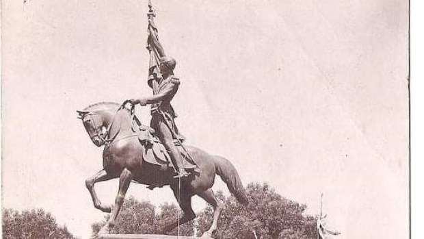 El monumento de Arturo Dresco en la ciudad de General Belgrano