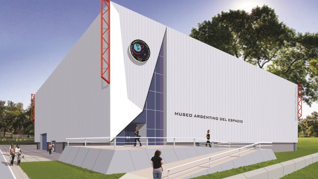 El bosquejo del proyecto, que estaría ubicado en la Ciudad de Buenos Aires.