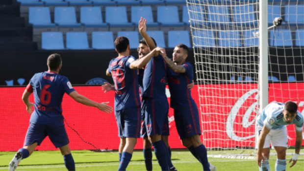 Atlético de Madrid vuelve a ganar con un gol del uruguayo Suárez